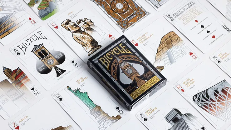 Bicycle Architectural Wonders Playing Cards - image 2