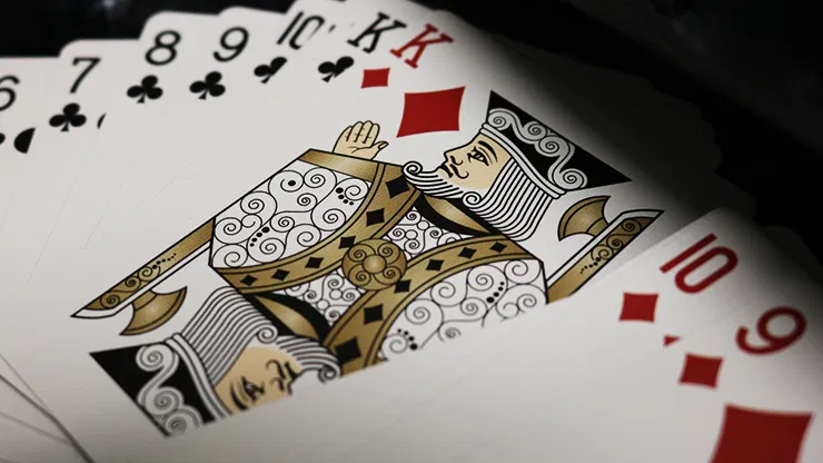 Bicycle Aureo Black Playing Cards - image 5