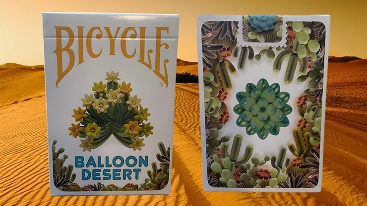 Bicycle Balloon Desert Playing Cards - image 1