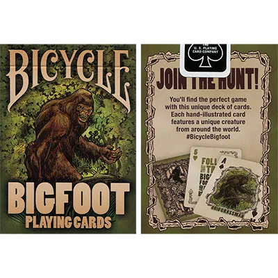 Bicycle Bigfoot Playing Cards