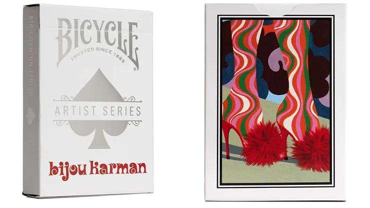 Bicycle Bijou Karman Purp/Red Box Set - image 2