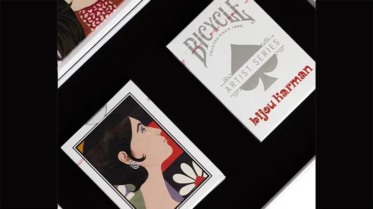 Bicycle Bijou Karman Purp/Red Box Set - image 5