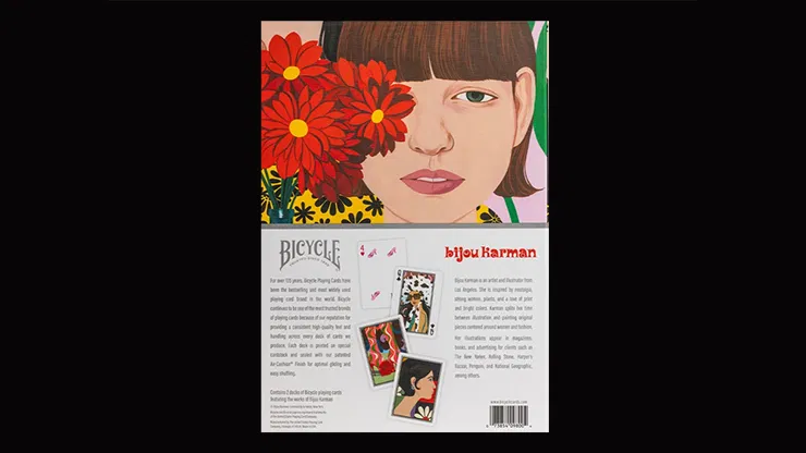 Bicycle Bijou Karman Purp/Red Box Set - image 6