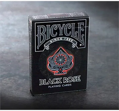 Bicycle Black Rose Playing Cards