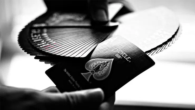 Bicycle Black Tiger Red Playing Cards - image 2