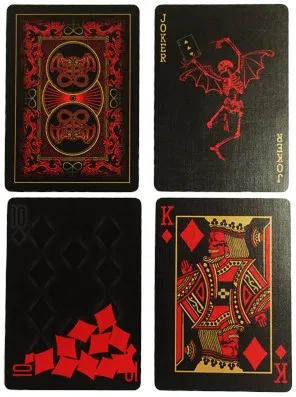 Bicycle Brimstone Playing Cards (Red Limited Edition) - image 2