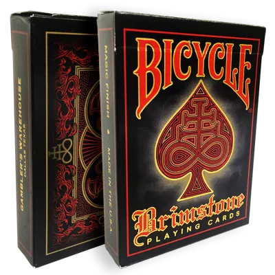 Bicycle Brimstone Playing Cards (Red Limited Edition) - image 1
