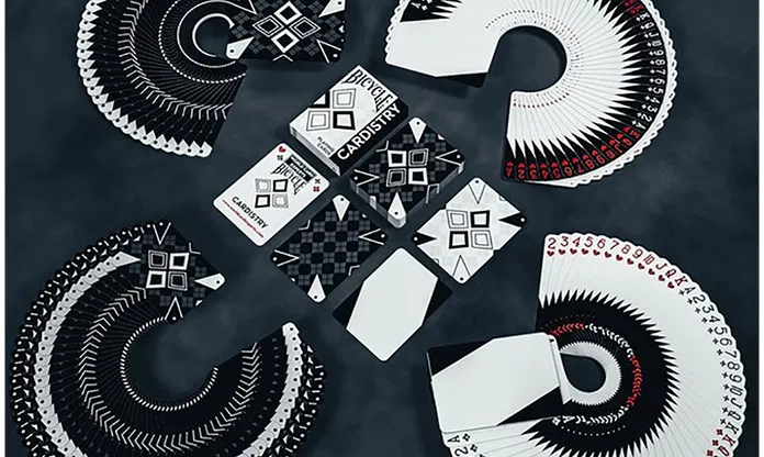Bicycle Cardistry Black and White Playing Cards - image 2