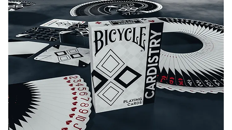 Bicycle Cardistry Black and White Playing Cards - image 1