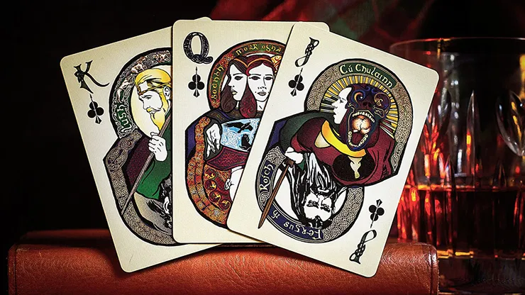 Bicycle Celtic Myth Asymmetrical Playing Cards - image 5