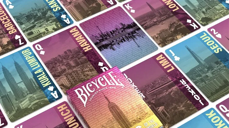 Bicycle Cities of the World Playing Cards - image 2