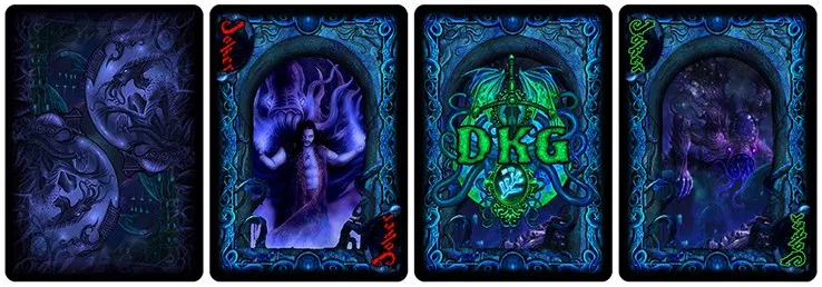 Bicycle Cthulhu R'LYEH RISING Limited Edition Playing Cards - image 2