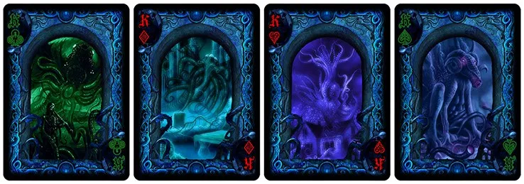 Bicycle Cthulhu R'LYEH RISING Limited Edition Playing Cards - image 4