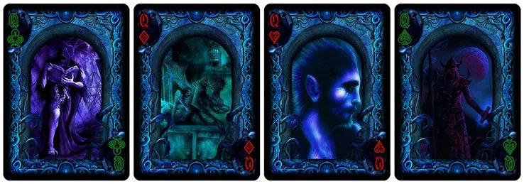 Bicycle Cthulhu R'LYEH RISING Limited Edition Playing Cards - image 5