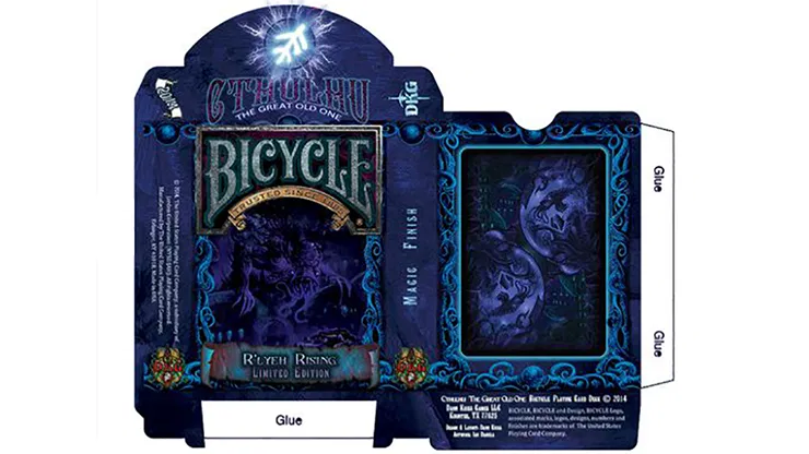 Bicycle Cthulhu R'LYEH RISING Limited Edition Playing Cards - image 1