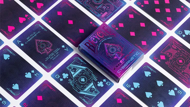 Bicycle Cyberpunk Cybernetic Playing Cards - image 2