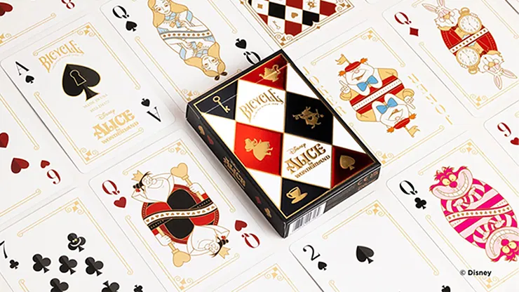 Bicycle Disney Alice in Wonderland Playing Cards - image 4
