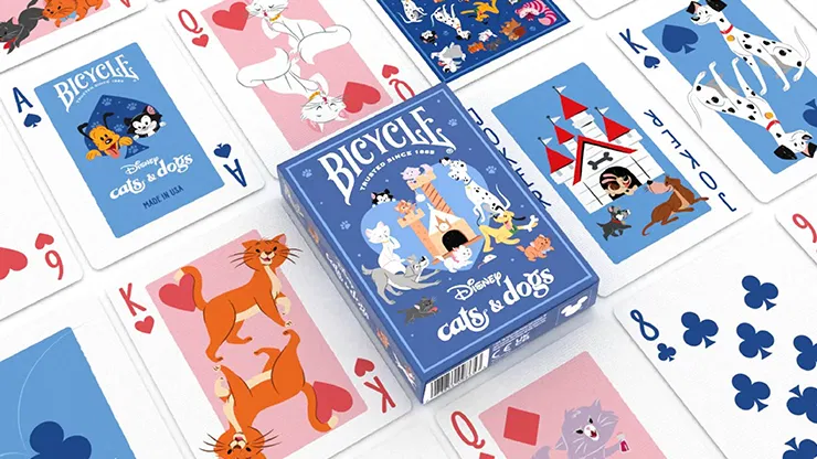 Bicycle Disney Cats and Dogs Playing Cards - image 2