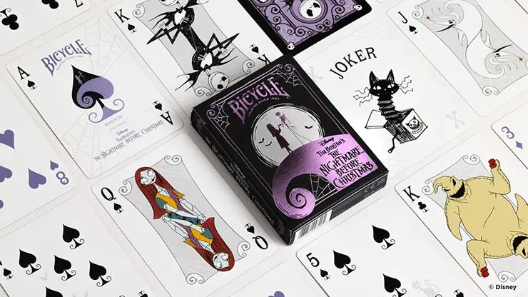 Bicycle Disney Nightmare Before Christmas Playing Cards - image 4