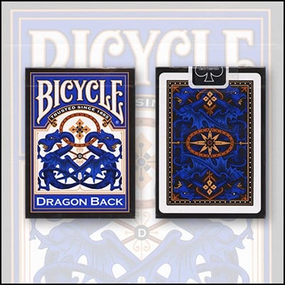 Bicycle Dragon Back Cards | Vanishing Inc. Magic