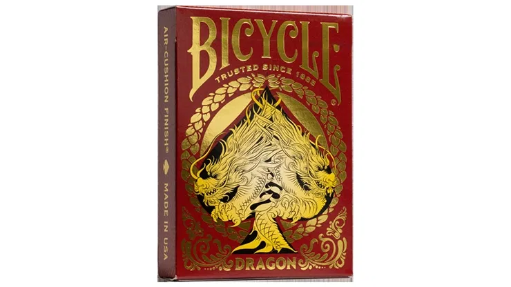 Bicycle Dragon Red Playing Cards - image 1