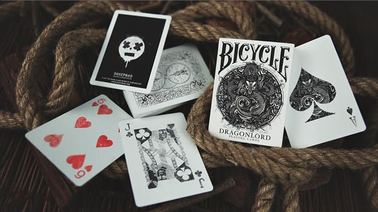 Bicycle Dragonlord White Edition Playing Cards - thumbnail 2