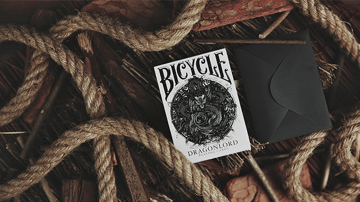 Bicycle Dragonlord White Edition Playing Cards - image 1