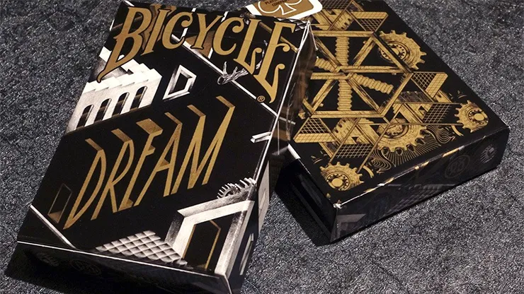 Bicycle Dream Black/Gold Playing Cards - image 1