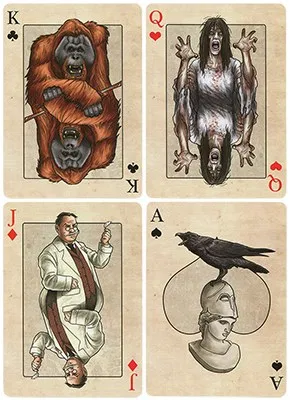 Bicycle Edgar Allan Poe Playing Cards - image 3