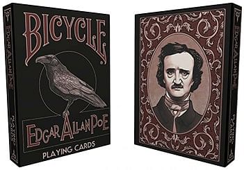 bicycle edgar allan poe playing cards