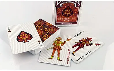 Bicycle Elemental Fire Collectable Playing Cards - image 2