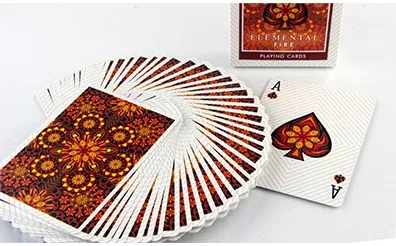 Bicycle Elemental Fire Collectable Playing Cards - image 3