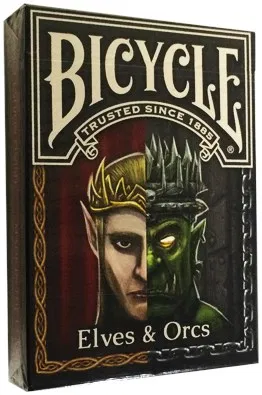 Bicycle Elves and Orcs Deck