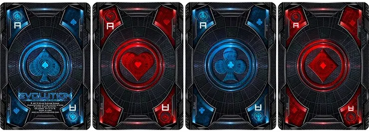 Bicycle Evolution Deck (Blue) - image 4