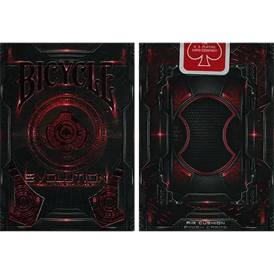 Bicycle Evolution Playing Cards (Red) - image 1