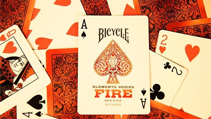 Bicycle Fire Playing Cards - image 4
