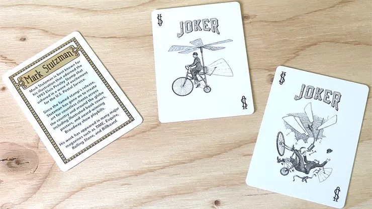 Bicycle Flying Machines Playing Cards - image 4