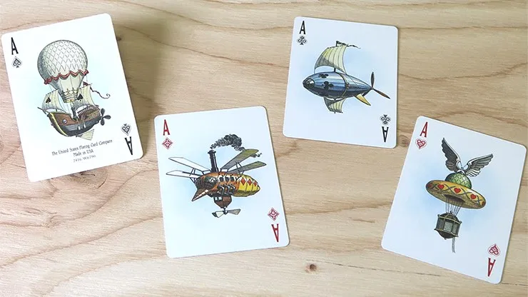 Bicycle Flying Machines Playing Cards - image 5