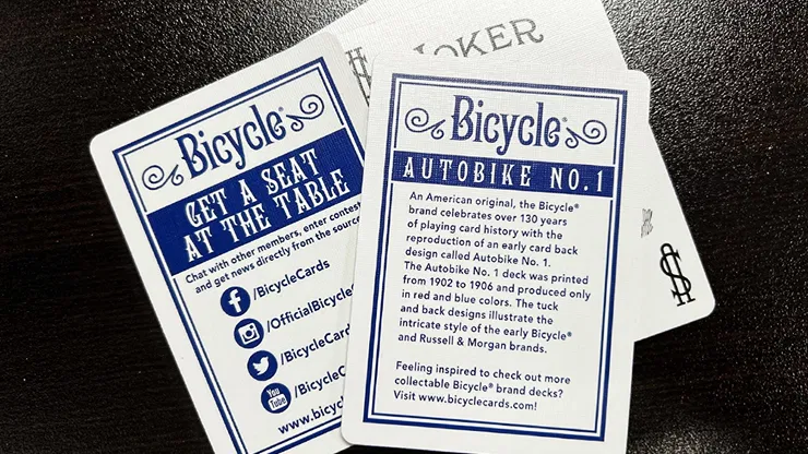 Bicycle Foil AutoBike No. 1 Playing Cards - image 6