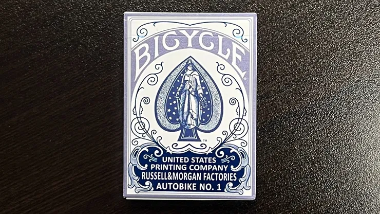 Bicycle Foil AutoBike No. 1 Playing Cards - image 1