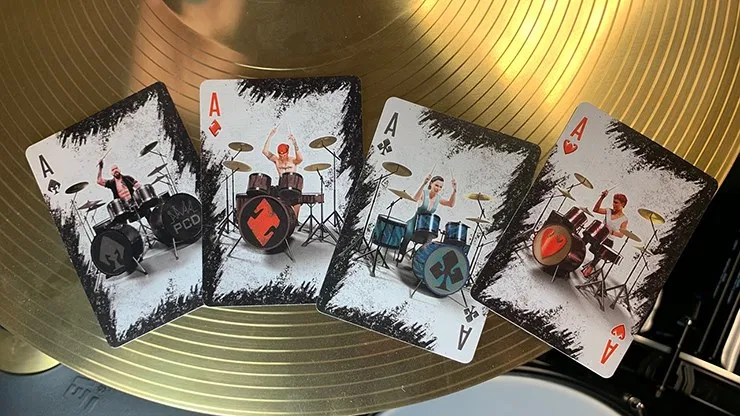 Bicycle Gilded Rock & Roll Playing Cards - image 4