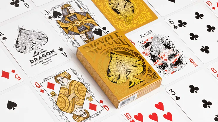 Bicycle Gold Dragon Playing Cards - image 3