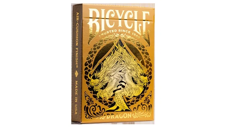 Bicycle Gold Dragon Playing Cards - image 1