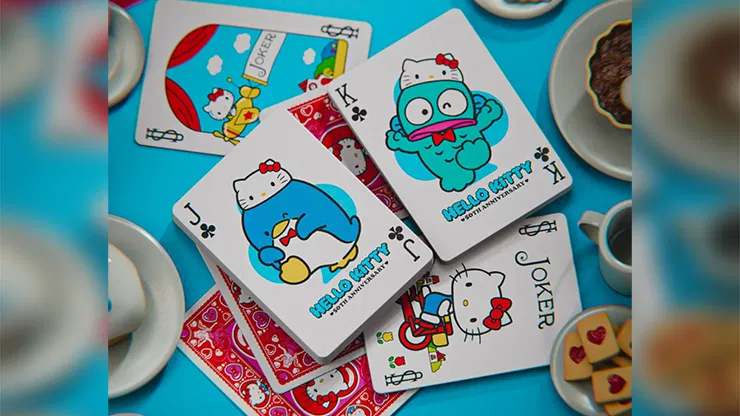 Bicycle Hello Kitty 50th Anniversary Playing Cards - image 4