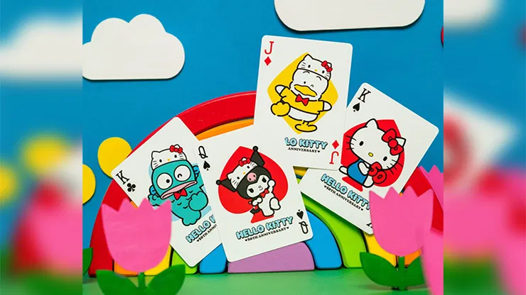 Bicycle Hello Kitty 50th Anniversary Playing Cards - image 5