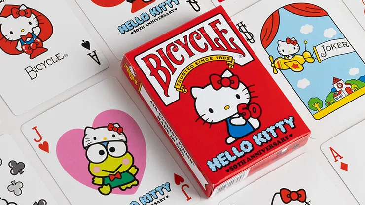 Bicycle Hello Kitty 50th Anniversary Playing Cards - image 6