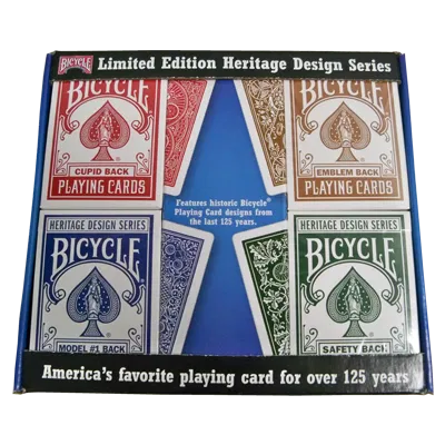 Bicycle Heritage Playing Cards (4 Deck Set)