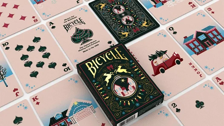 Bicycle Home for the Holidays Playing Cards - image 2
