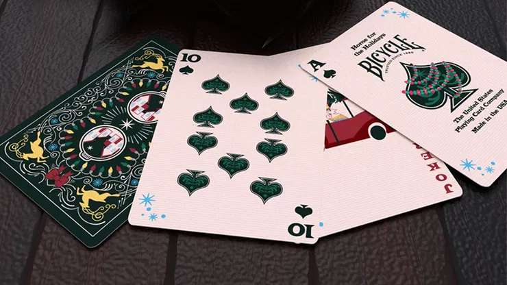 Bicycle Home for the Holidays Playing Cards - image 3