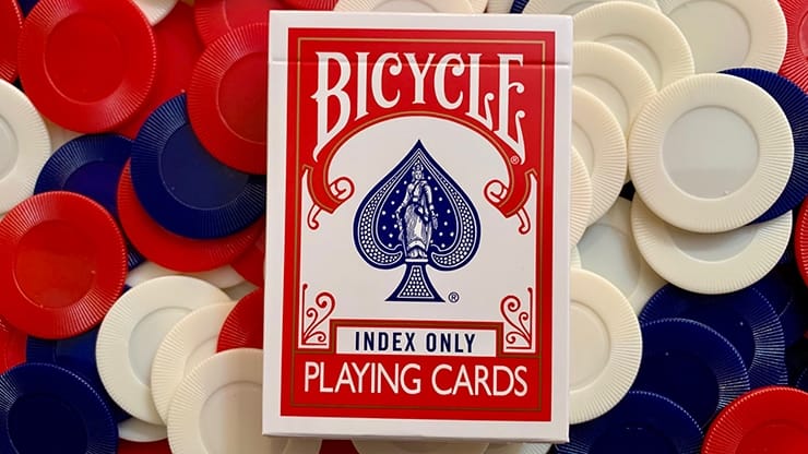 【限定300】BICYCLE INDEX ONLY Gilded Bicycle Index Only Playing Cards | Vanishing Inc. Magic